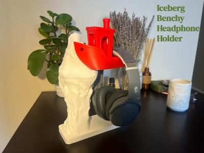 Iceberg Benchy Headphone Holder