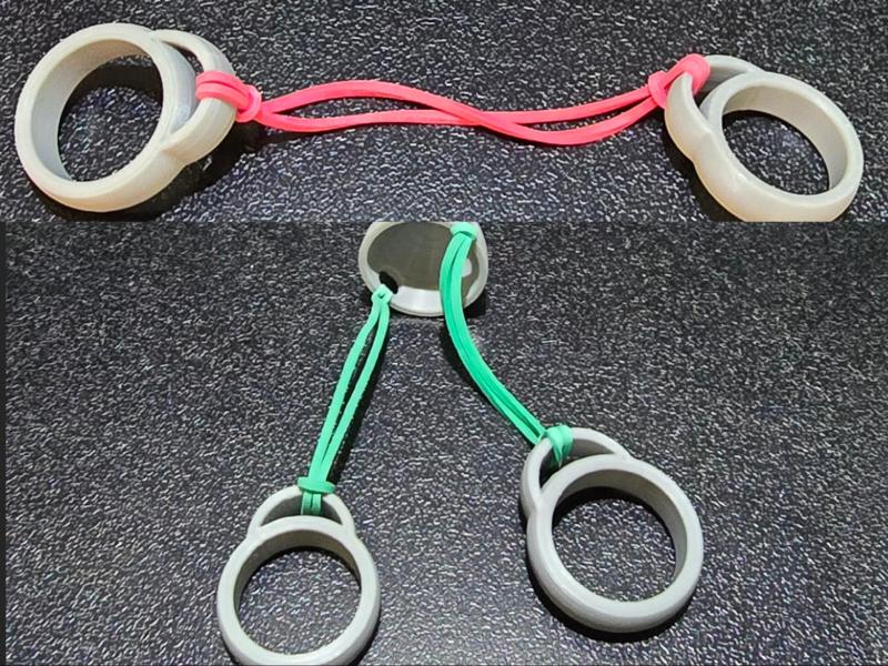 Rubberband Hand Slingshot
