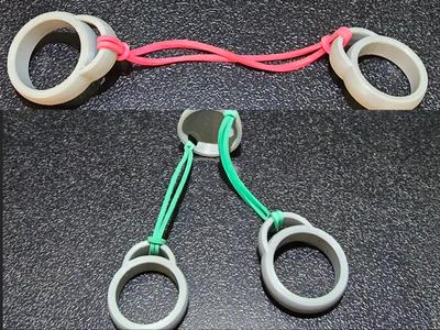 Rubberband Hand Slingshot