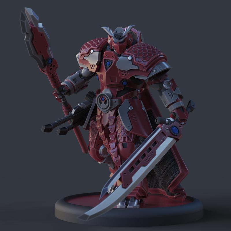 The Great Dragon – Master of the Legion – Cyber Samurai Dynasty