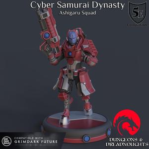 Cyber Ashigaru (30 Models) – Cyber Samurai Dynasty
