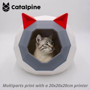 Tao V2 Ears Low poly cat house
