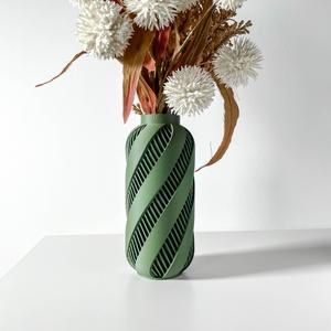 The Alin Vase, Modern and Unique Home Decor for Dried and Preserved Flower Arrangement  | STL File