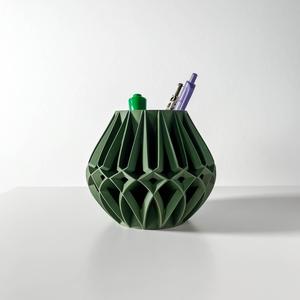 The Janio Pen Holder | Desk Organizer and Pencil Cup Holder | Modern Office and Home Decor