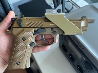 Berreta M9A3 Airsoft Relex Red Dot Sight Bracket