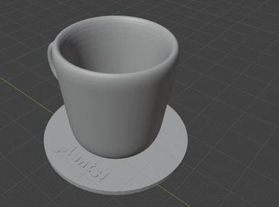 Mini Plant Coffee Cup   