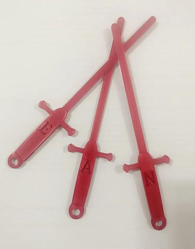 sword bookmark pointer   