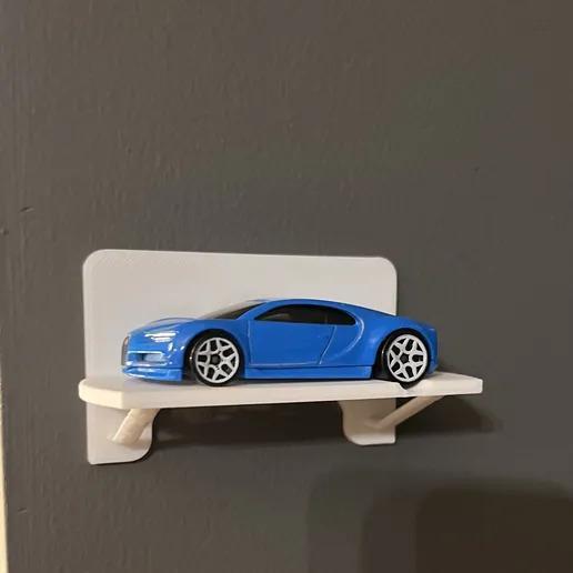 Hot Wheels display shelf - 1-64 - Unique - Easy to Print