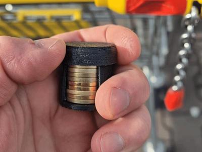 Shopping Cart Token Holder (1 EUR or 2 PLN)