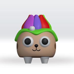 Pebble Loyal Bud Dandy World STL 3D Multicolor 3mf 3D Model