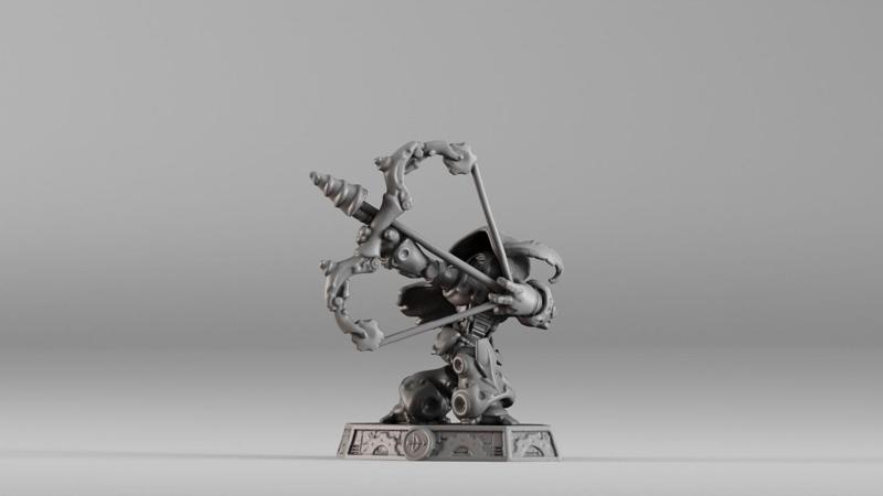 S00023 Steampunk Crossbow Warrior