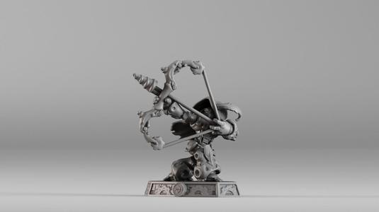 S00023 Steampunk Crossbow Warrior