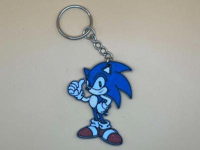 Sonic Keychain