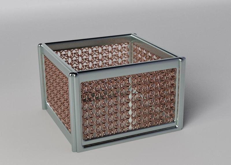 Linked Weave Basket