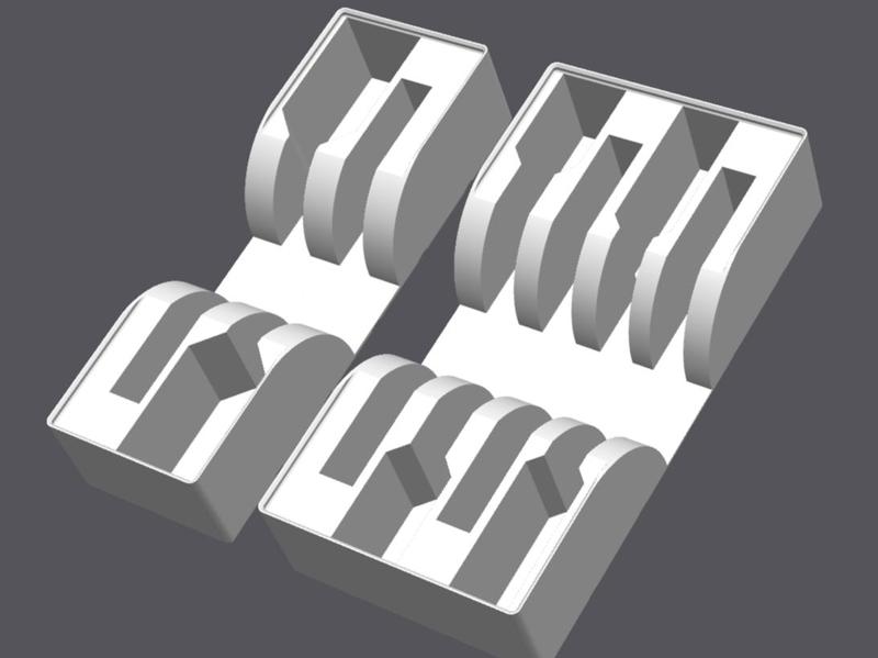 Silverware Holder Gridfinity Parameterized