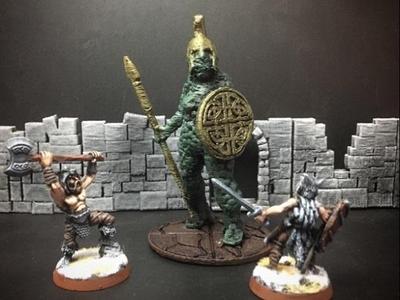 Topiary Golem (Amazon) (28mm/Heroic scale)