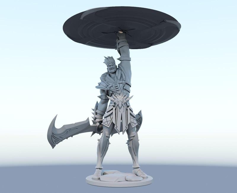 draven League of Legends 3D print model