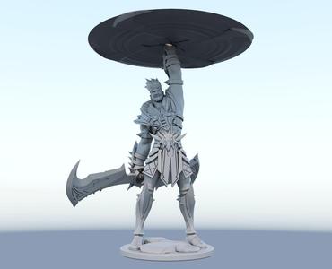 draven League of Legends 3D print model
