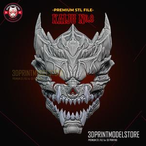 Kaiju No 8 Mask Movable Jaw – Monster 8 Hibino Kafka Cosplay