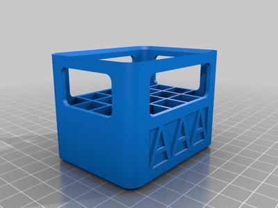 AAA battery holder/organizer