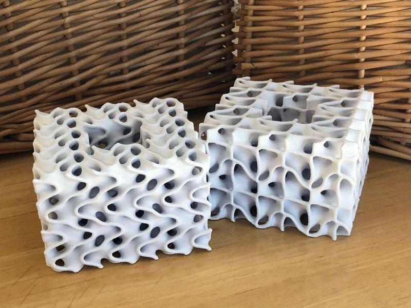 Fischer-Koch Surface Slabs