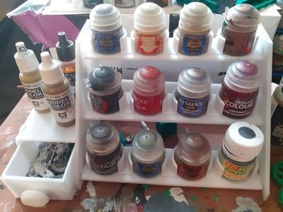 Modular Paint Rack/Workplace