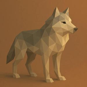 Wolf Low Poly