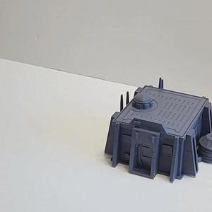 Star Wars Shatterpoint – Outpost: Cor-Compat – Cabin – With Optional Storage