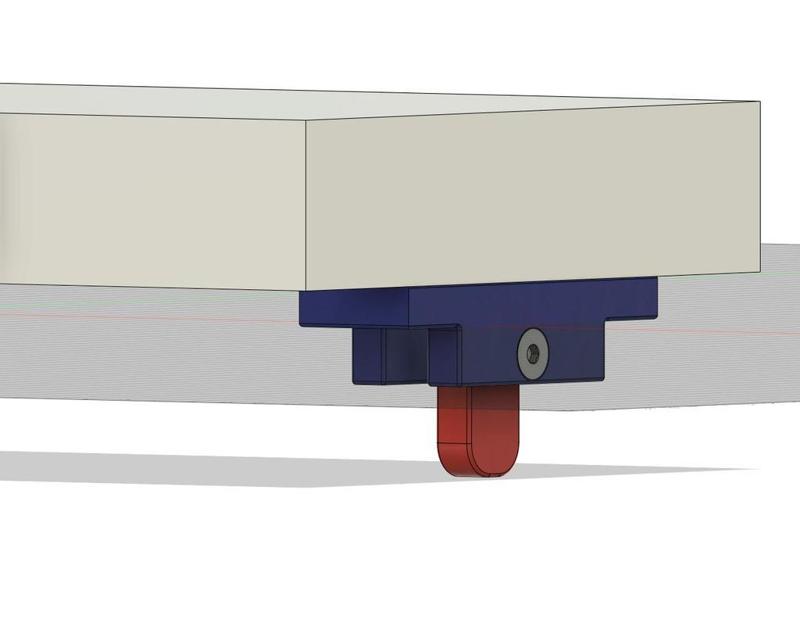 Basket Stop for Ikea shelves
