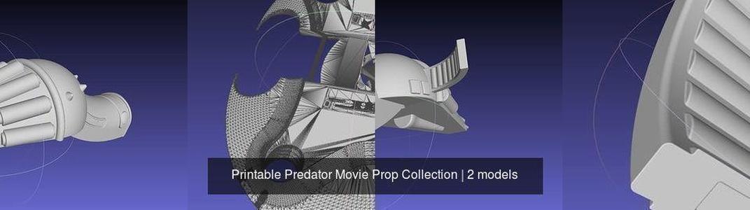 Printable Predator Movie Prop Collection