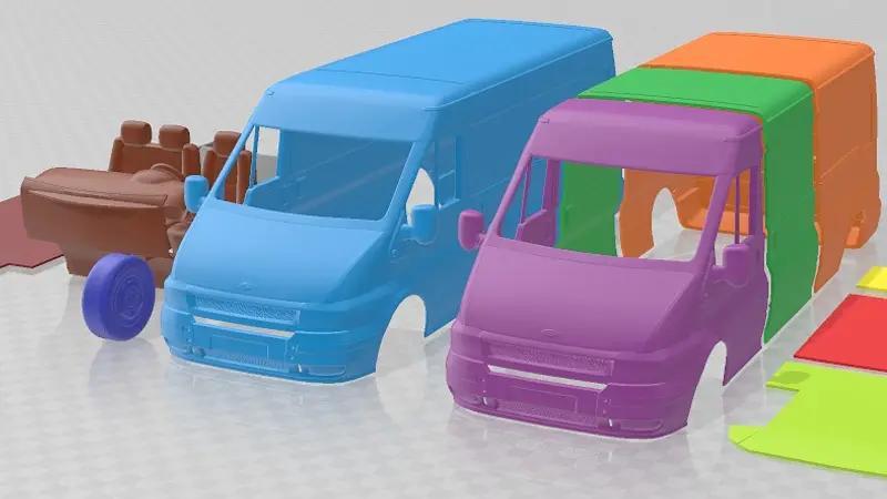 Ford Transit PanelVan 2000 Printable