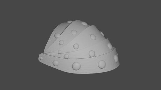Astrid Shoulder Armor 3D Print