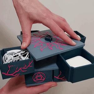 Celtic box – 2×4 compartments