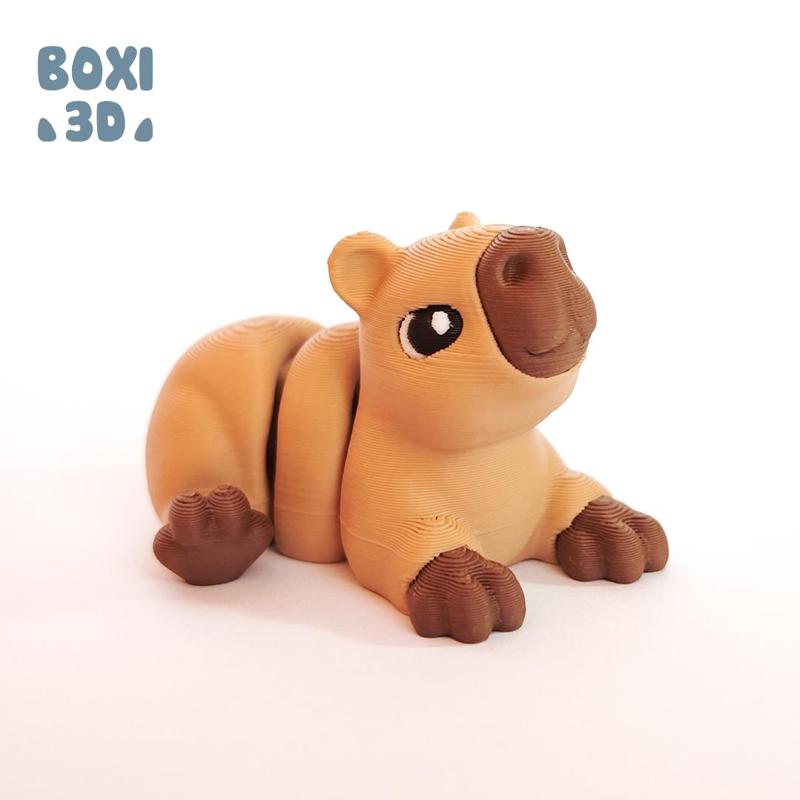CAPYBARA- FLEXI – ARTICULATED – CUTE-PRINT IN PLACE