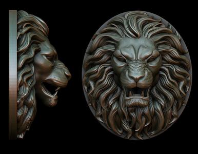 Lion Pendant – two versions