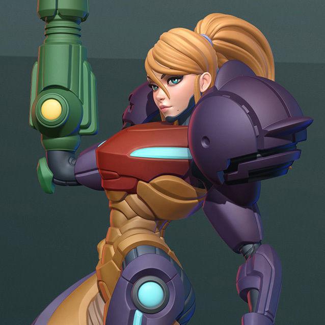 Varia Suit Samus Aran 3D Print Model