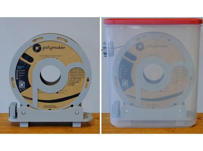 Spool Holder for Rubbermaid Dry Box (625-2RS Bearings)   