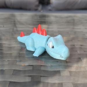 Cute Flexi Totodile from Pokemon