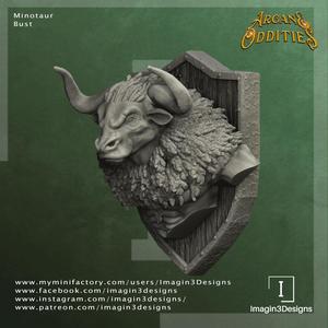 Minotaur Bust