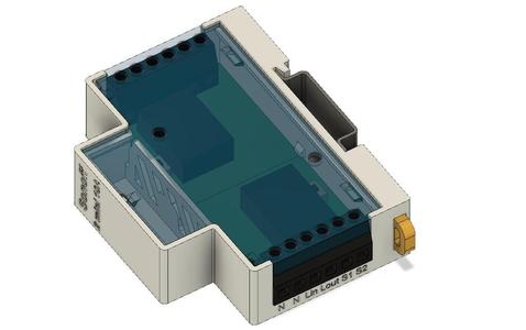 DIN CASE FOR 2 SONOFF MINI