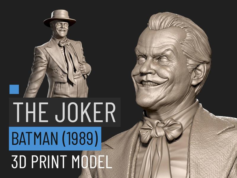 The Joker – Batman 1989 – 3D Print Model