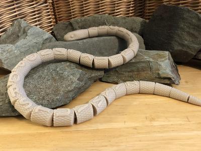 Custom Snake Letter Segments