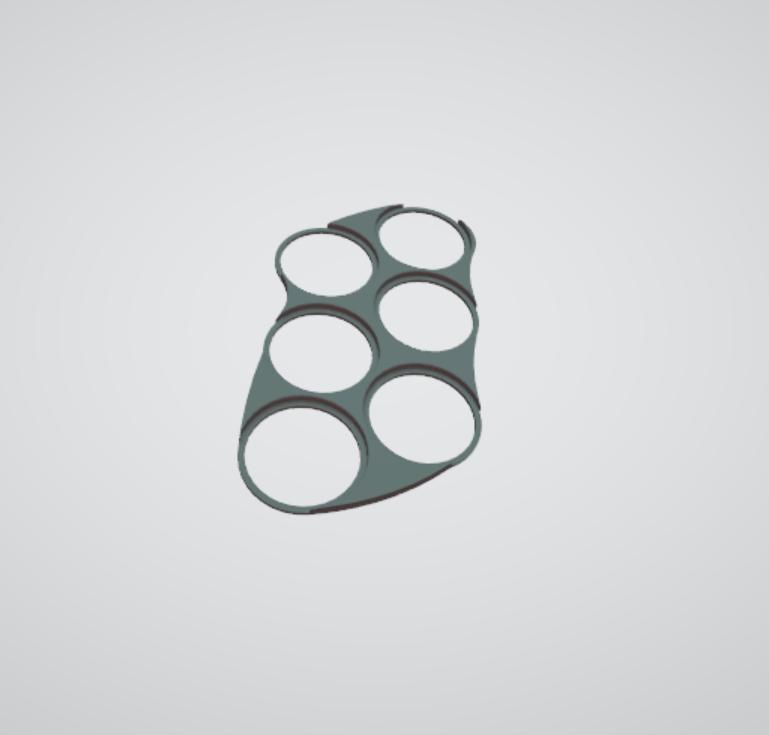 40 mm Movement Template 6 Person Unit