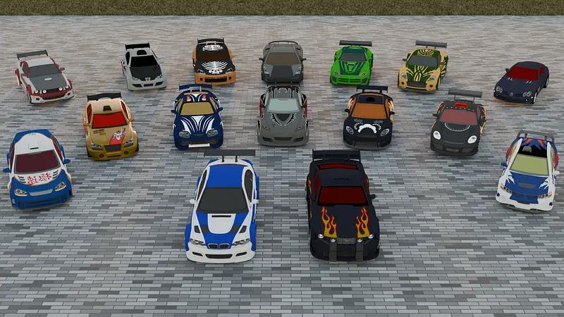 Mega Pack All Boss Cars Most Wanted in NFS 2005 + Extra Bonus