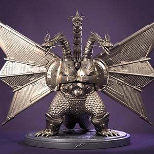 Mecha-King Ghidorah 3D Printing Figurine | Assembly
