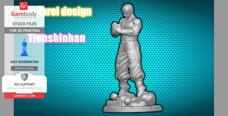 Tienshinhan 3D Printing Miniature