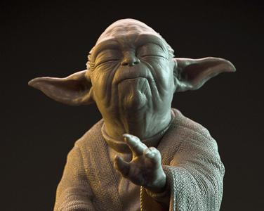YODA ready for 3D Printing – model by Flavio Novi
