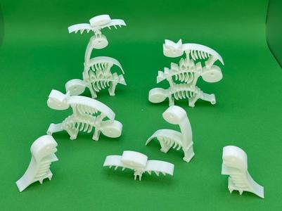 Stackable Skeleton Dinosaurs