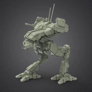 MWO Locust 3D Printing Model | Assembly + Action