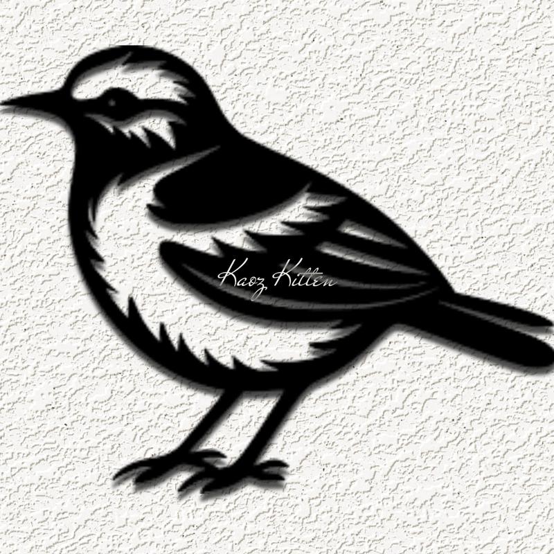 little bird wall art home decor